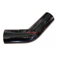 UNIVERSAL 45 DEGREE INTAKE CONNECTOR 70-70MM (2.75"-2.75") 7" LONG