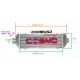 UNIVERSAL HIGH-FLOW INTERCOOLER - 9 ROWS