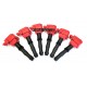 PORSCHE 996/ 997 911 CARRERA GT2/ GT3/ S/ TARGA/ TURBO 1998-2008 3.4L/ 3.6L/ 3.8L H6 (Set of 6pcs)